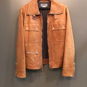 Michael Kors Collection Leather Jacket